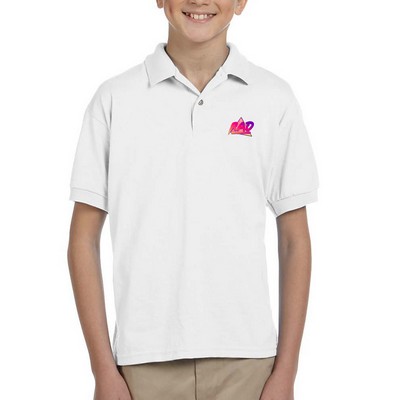 Gildan® 5.6 Oz. Youth 0/50 Cotton/DryBlend Polyester Tee Shirt