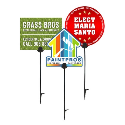 Econo Step Signs - 9" Round / Square