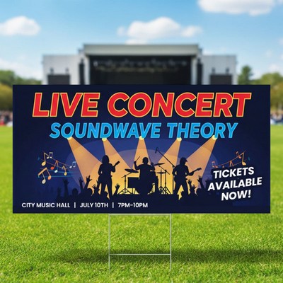 Custom 4' X 8' Yard Signs